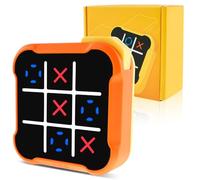 Toe Bolt Game 3 in 1, Toe per coltivare elettronicamente la memoria di reattività rapida, console da gioco, console da gioco per bambini, adulti (arancione)