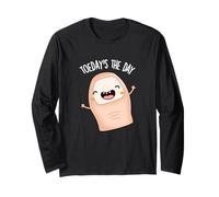 Toe-Day's Il Giorno Divertente Gioco di Parole Maglia a Manica