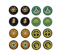 TOEECY 16 Pezzi Switch Joystick Cover di Protezione Analogici in Silicone Morbido Joystick Levette Analogiche Thumb Grips Cap per Controller Compatibili