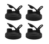 TOEECY 4 Coperchi Versatori Diametro 86mm Rotondi Richiudibili Barattoli Mason Jar Accessori Cucina Dispenser