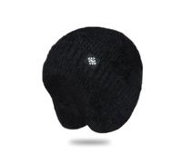 TOEECY Berretto Invernale da Donna Cappello in Maglia Unisex Autunno Inverno con Protezione Orecchie Caldo Traspirante per Uomini e Donne Bicicletta attività all'Aperto(Nero)