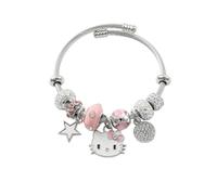 TOEECY Braccialetti Bambina Donna Gatto Cartoon Ciondoli Carini Bracciale Regolabile Braccialetto Amicizia Gioielli Regali per Bambini Ragazze
