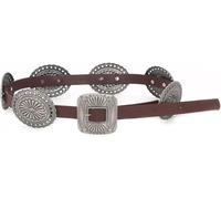 TOEECY Cintura Boho Vintage Decorativa Fibbie Quadrate Stile Etnico Ornamentale Accessorio Femminile Elegante Artigianale