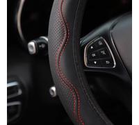 TOEECY Coprivolante Sportivo Traspirante Antiscivolo Universale Pelle Microfibra Protezione Volante Auto