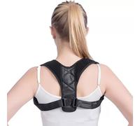 TOEECY Correttore Posturale Schiena Ergonomico Traspirante Supporto Clavicola Spalle Regolabile Fascia Ortopedica Professionale Taglia Xl