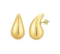 Toeecy Orecchini A Goccia In Argento Sterling 925 Orecchini A Bottone Placcati Oro Orecchini A Goccia Eleganti Gioielli Per Donna Orecchini Moderni Accessori Moda Donna