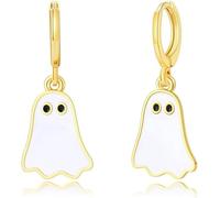 TOEECY Orecchini Donna Argento 925 Fantasma Pendenti Design Unico e Divertente Accessorio Moda per Tutte le Occasioni Regalo Compleanno Donna