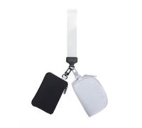 TOEECY Portamonete Portafoglio Mini Piccolo Donna Uomo Portatile Borsello Portamonete Cerniera Portachiavi per Carte Credito Chiavi Auricolari Rossetti Organizer