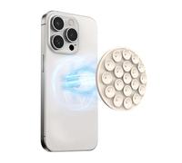 TOEECY Supporto Magnetico Per Auto Con 32 Magneti Potenti Compatibile Con Iphone 121314 Porta Cellulare Per Auto Accessori Per Telefoni Cellulari(Beige)