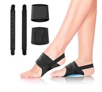 TOEECY Supporto Per Fascite Plantare Set Di 3 Pezzi Fascia Per Piedi Cuscinetto Per Tallone E Fascia Per Caviglia Sollievo Dal Dolore Supporto Per Archi Accessorio Ortopedico