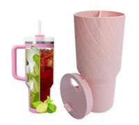 TOEECY Tazza Termica Doppio Scomparto 40oz Isolamento Acciaio Inox Coperchio Cannuccia Riutilizzabile Portatile