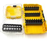 Toefficy DT70801-QZ Bits Storage Case Organizer Tool Box Con porta punte Nuova parte di ricambio per Dewalt