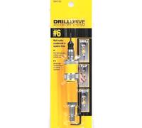 Toefficy DW2700 # 6 Drill Drive Set Trapano Flip Drive Unità Completa 2 in 1 Punta per Trapano Legno 6mm Nuovo Pezzo di Ricambio Compatibile con Dewalt