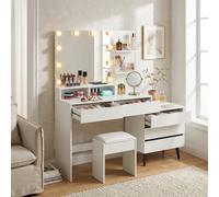 Toeletta tavolo trucco postazione make-up specchio LED