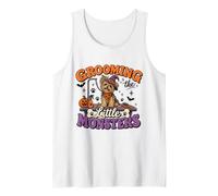 Toelettatore per Cani Halloween Toelettatura dei Piccoli Mostri Canotta