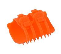 Toelettatore per gatti con cinghia regolabile - Gratta-angolo da parete, massaggiatore con pettine in silicone | Strumento di auto-toelettatura per gatti con lungo o corto, installazione semplice