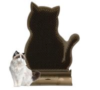 Toelettatore Per Gatti, Pettine Per Massaggio Ad Angolo Per Parete Grattagraffi Per Angoli Morbidi Pettini Per Massaggio Per Auto-toelettatura Spazzola Per Massaggiatore Per Angoli Per Animali(caffè)
