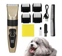 Toelettatura Cani - Rasoio Elettrico Cani | Kit Toelettatura Silenzioso Senza Filo Ricaricabile Per Casa Viaggio Bagno Zampe Orecchie Muso