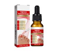 Toenail Strengthener - Nail Fortifying, Keratin Repair Drop Solution, anti Splitting Growth Formula con Quick Absorption Care, Foot Nail Health Use 1,1 x 4,13 Inches