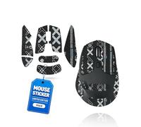 toergy 1 set di adesivi antiscivolo per mouse Logitech M720 Triathlon, resistenti al sudore, design autoadesivo, adesivi laterali raffinati elastici, kit di aggiornamento professionale per mouse