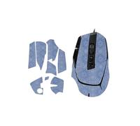 toergy 1 set di nastro antiscivolo per Logitech G G502 X Plus, resistente al sudore, facile da usare, design autoadesivo, kit di aggiornamento professionale per mouse, motivo fiocco di neve blu
