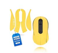 toergy 1 set di nastro antiscivolo per Logitech Signature M650 L, resistente al sudore, facile da usare, design autoadesivo, kit di aggiornamento professionale per mouse, colore giallo