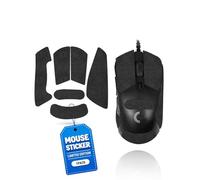 toergy 1 set di nastro antiscivolo per mouse Logitech G703 Lightspeed Pro, resistente al sudore, facile da usare, design autoadesivo, kit di aggiornamento per mouse professionale, fiocco di neve nero