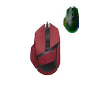 toergy 1 set di nastro antiscivolo per Razer Basilisk V3 Pro, resistente al sudore, facile da usare, design autoadesivo, kit di aggiornamento professionale per topi rossi, motivo fiocco di neve