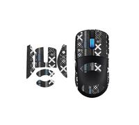 toergy 1 set di nastro antiscivolo per ROG Harpe II Ace, resistente al sudore, facile da usare, design autoadesivo, kit di aggiornamento professionale per mouse, motivo stampato nero