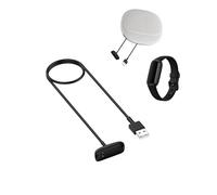 toergy Cavo di ricarica per Google Fitbit Inspire 3, cavo USB di ricarica rapida con attacco magnetico, design leggero e resistente, custodia da viaggio in silicone portatile inclusa