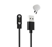 toergy Cavo di ricarica per smart watch OUKITEL BT10, cavo di ricarica USB, attacco magnetico, ricarica rapida, leggero, resistente, custodia portatile in silicone da viaggio
