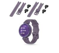 toergy Cinturino di ricambio in silicone per Garmin Lily, impermeabile, regolabile, per uomo e donna, robusto e durevole, viola