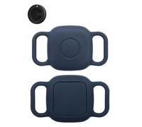 toergy Confezione da 2 custodie per MiLi Anti-Lost Tracker, durevole ed elegante, impermeabile, anti-caduta, blu scuro