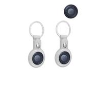 toergy Confezione da 2 custodie protettive per Motorola Moto Tag Smart Anti Loss Tracker portachiavi in silicone - durevole ed elegante cover impermeabile, anti-caduta, grigio