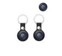 toergy Confezione da 2 custodie protettive per Motorola Moto Tag Smart Anti Loss Tracker Silicone Portachiavi - Durevole ed elegante cover impermeabile anti-caduta nero