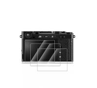 toergy Confezione da 3 pellicole protettive in vetro temperato 9H HD per Fujifilm X-E5, antigraffio e senza bolle, antiurto, HD trasparente