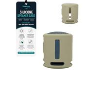 toergy Custodia in silicone compatibile con Sony SRS-XB100 SRS-XB13, grigio | Custodia protettiva in morbido silicone compatibile con altoparlante Bluetooth Sony SRS-XB100 SRS-XB13, custodia antiurto