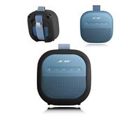 toergy Custodia in silicone per altoparlante Bluetooth Bose SoundLink Micro II con fori precisi e materiale ecologico, antigraffio, antiurto, lavabile e piacevole al tatto, colore nero