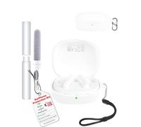 toergy Custodia in silicone per QCY T13 Pro HyperSpeed, antiurto, antigraffio, sottile, morbida, anti-impronte, protezione completa, compatibile con ricarica wireless, per uso quotidiano e all'aperto