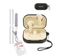 toergy Custodia per auricolari wireless Realme Buds Air8, custodia protettiva in morbido silicone, antiurto, antigraffio, con ritagli precisi, colore nero