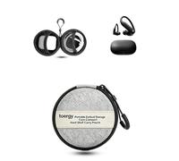 toergy Custodia per cuffie Beats Powerbeats Pro 2, inodore, da viaggio, con tasca a rete, colore grigio