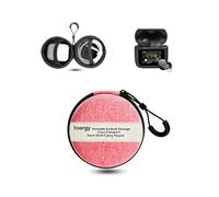 toergy Custodia per cuffie JBL Tour PRO 3, inodore, da viaggio, con tasca in rete, rosa