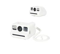 toergy Custodia per Polaroid Go, Custodia ecologica in materiale durevole, pratica custodia da viaggio con ritagli precisi, antiurto e antipolvere, colore bianco