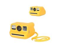 toergy Custodia per Polaroid Go Generation 2, custodia ecologica in materiale durevole, pratica custodia da viaggio con ritagli precisi, antiurto e antipolvere, giallo