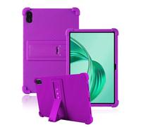 toergy Custodia per tablet Honor Pad X8b da 11 pollici, custodia protettiva antiurto in morbido silicone, cavalletto regolabile, leggera, robusta, anti-goccia, antigraffio, viola