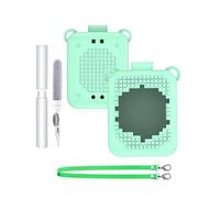 toergy Custodia protettiva in silicone per Bitzee Interactive Toy Digital Pet - Custodia morbida anti-goccia, resistente agli urti, stringa e pulizia penna, protezione per Virtual Pet Game Machine