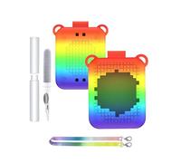 toergy Custodia protettiva in silicone per Bitzee Interactive Toy Digital Pet - Custodia morbida anti-goccia, resistente agli urti, stringa e pulizia penna, protezione per Virtual Pet Game Machine