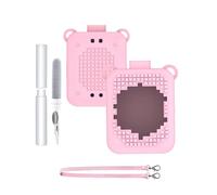 toergy Custodia protettiva in silicone per Bitzee Interactive Toy Digital Pet - Custodia morbida anti-goccia, resistente agli urti, stringa e pulizia penna, protezione per Virtual Pet Game Machine