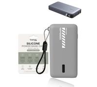 toergy Custodia protettiva in silicone per UGREEN Nexode 145 W, 20000 mAh, resistente agli urti e ai graffi, con design antiscivolo, leggera e portatile, grigio