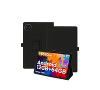 toergy Custodia protettiva per tablet DOOGEE Tab A9 Android 14 con passante e funzione di supporto e anti-goccia, design sottile e semplice, nero